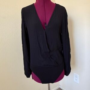 Chic Black Women's Bodysuit